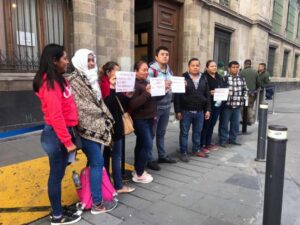 ESTADO PROTESTA PALACIO NACIONAL