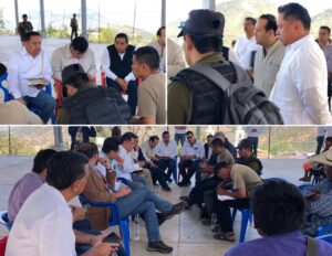 ESTADO Pablo Amílcar Sandoval encabezó la reunión