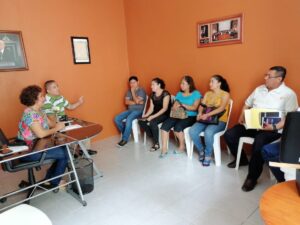 PRINCIPAL La reunión con la diputada local (1)