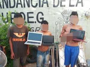 PRINCIPAL Menores detenidos