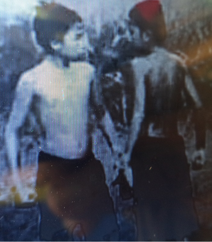 ROJA NIÑOS PELEANDO
