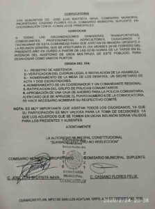 SAN LUIS LA CONVOCATORIA
