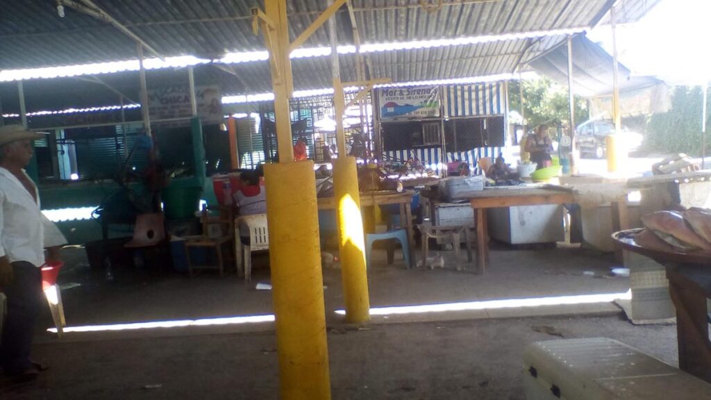MARQUELIA Área de pescados donde los pescadores entregan su productos