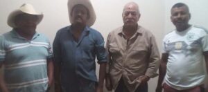 Marquelia Raúl Morales Guerrero y parte de su planilla