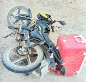 ROJA LA MOTOCICLETA