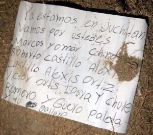 ROJA UNO DE LOS NARCO MENSAJES