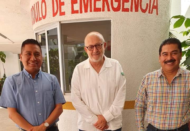SAN LUIS EL ALCALDE CON EL SUB SECRETARIO DE AGRICULTURA