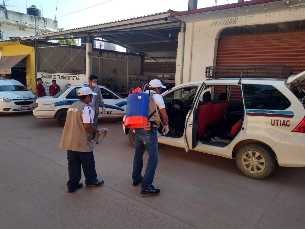 SAN LUIS MEDIDAS DE HIGIENE EN SITIOS DE TAXIS (2)