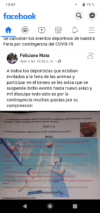 TECOANAPA Anuncian cancelación de eventos deportivos