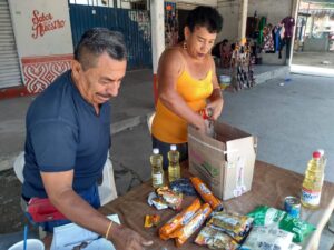 CRUZ GRANDE - El centro de acopio