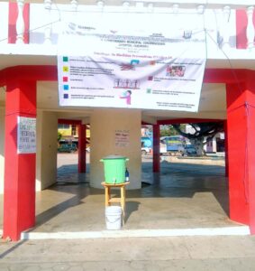 JUCHITÁN LUGAR PARA LAVADO DE MANOS
