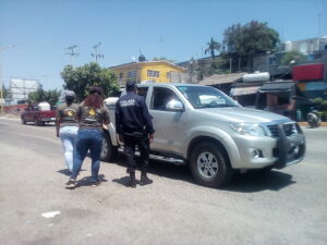 Marquelia Durante el filtro