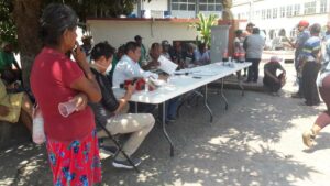 OME Entregando las quincenas