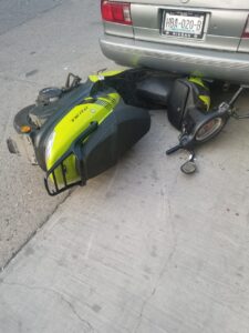 ROJA Accidente