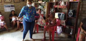 SAN LUIS FOTO DE LA ENTREGA DE DESPENSAS