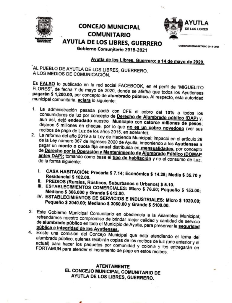 AYUTLA Publicación de la Casa de los Pueblos