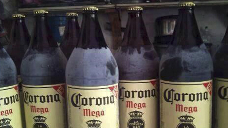 Marquelia El precio de la caguama es de 50 pesos