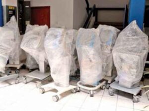 NACIONAL IMSS DEVUELVE VENTILADORES