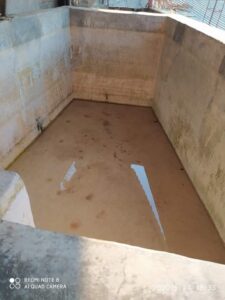 OME El Tanque de agua vacío
