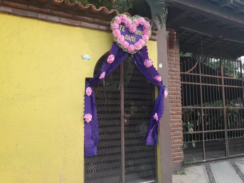 OME cortina de felicitación