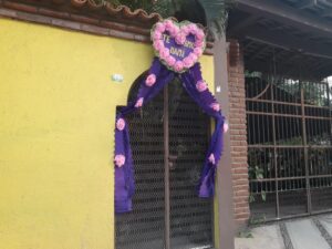 OME cortina de felicitación