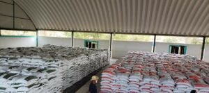 TECOANAPA Fertilizante en las bodegas