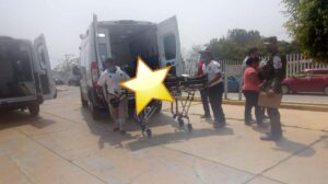 principal llegada del joven desde azoyú al hospital de omeetepec