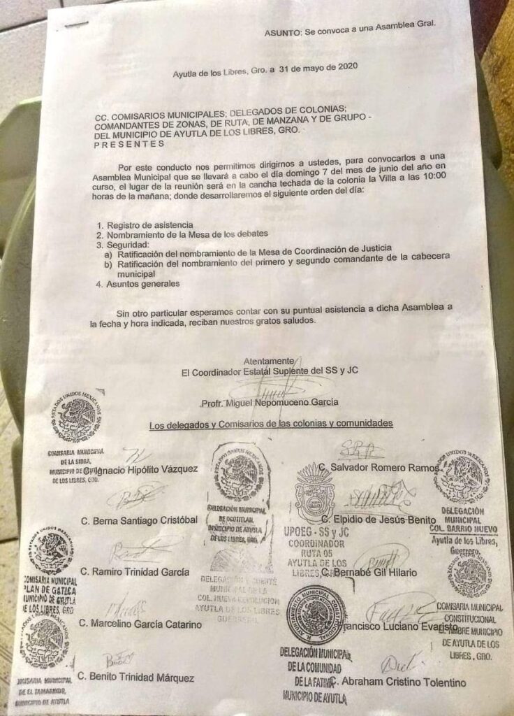 AYUTLA Oficio enviado