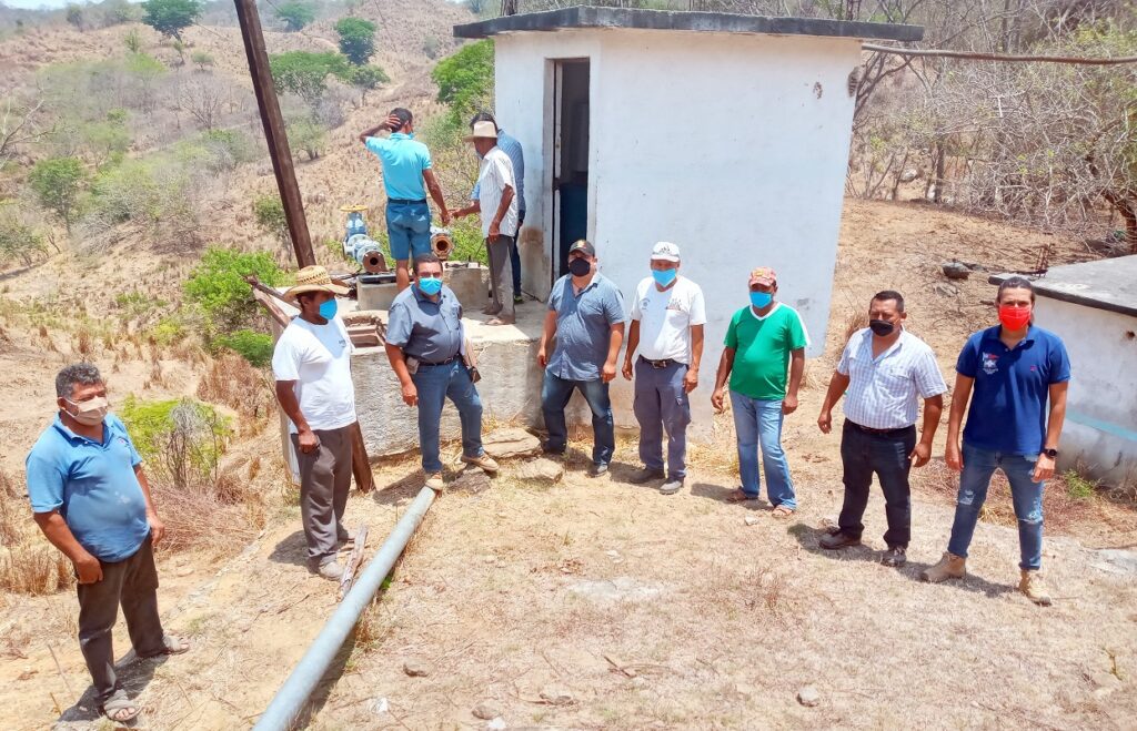 AZOYÚ SUPERVISIÓN DEL LUGAR DONDE SE CONSTRUIRÁ EL CÁRCAMO DE REBOMBEO