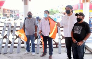 BOLETÍN MARQUELIA BANDERAZO A LOS TRABAJOS DE REHABILITACIÓN DEL ALUMBRADO PÚBLICO