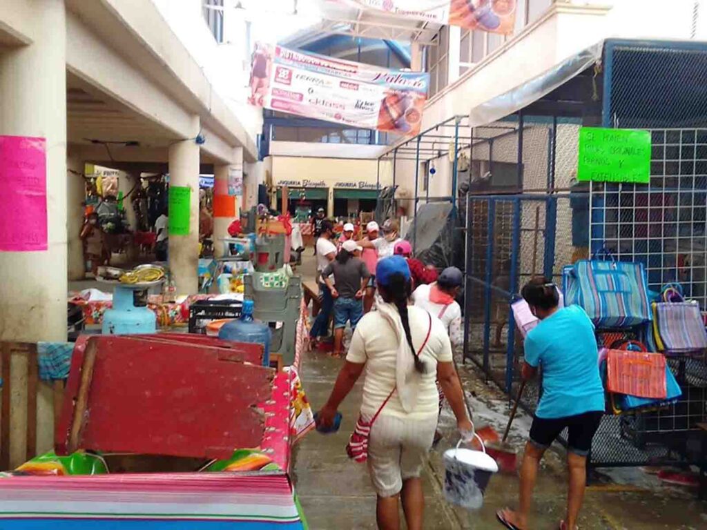PRINCIPAL Sanitización del mercado municipal 1