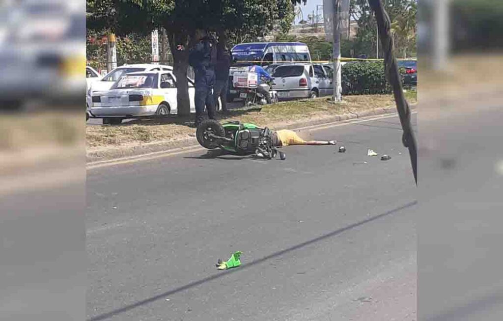 ROJA MUERE MOTOCICLISTA