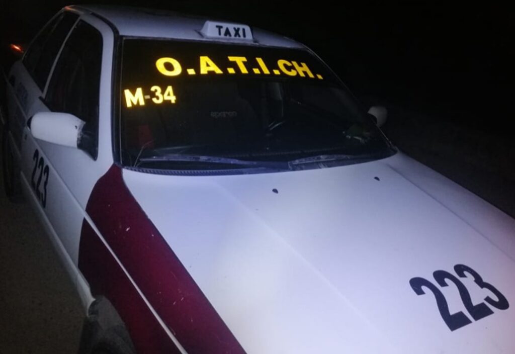ROJA MUERE TAXISTA EN ASALTO