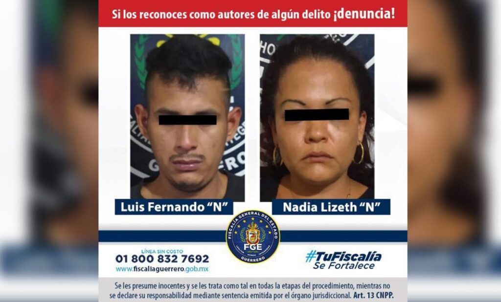 ROJA PRESUNTA ASESINA