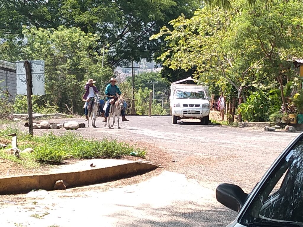 SAN LUIS CIUDADANOS VIAJANDO EN BESTIAS