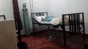 SAN LUIS EL SEÑOR HOSPITALIZADO.