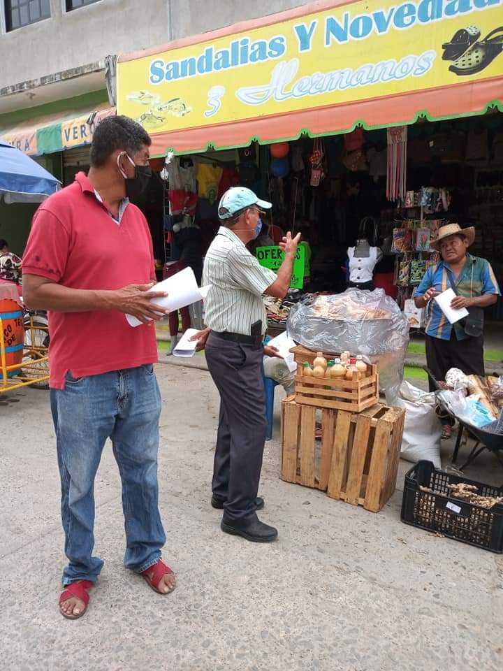 SAN MARCOS - El comisario municipal y el comisariado ejidal