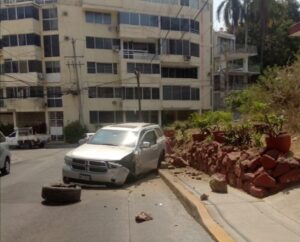roja el accidente