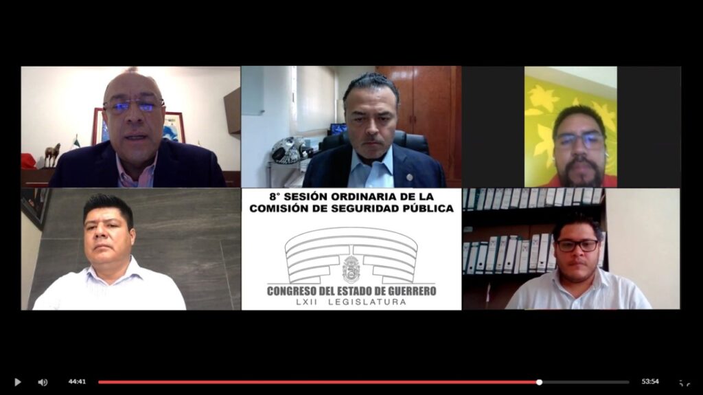 COPALA REUNION COMISION SEGURIDAD