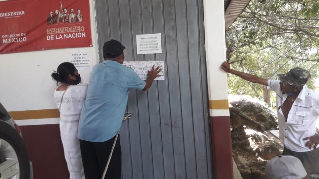 OME Sellando la oficina de CID