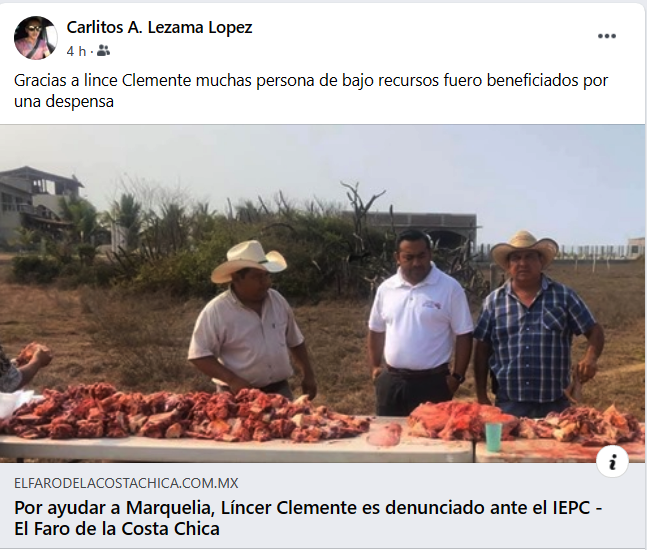 PRINCIPAL En redes sociales también la población respaldo el apoyo de Lincer Clemente (3)