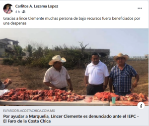PRINCIPAL En redes sociales también la población respaldo el apoyo de Lincer Clemente (3)