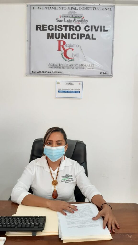 SAN LUIS ROSA CASTRO REYES DIRECTORA DEL REGISTRO CIVIL