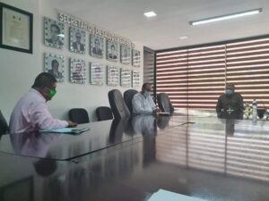 AYUTLA Reunión del Coordinador con el secretario de salud