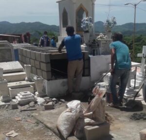 OME Construcción del sepulcro