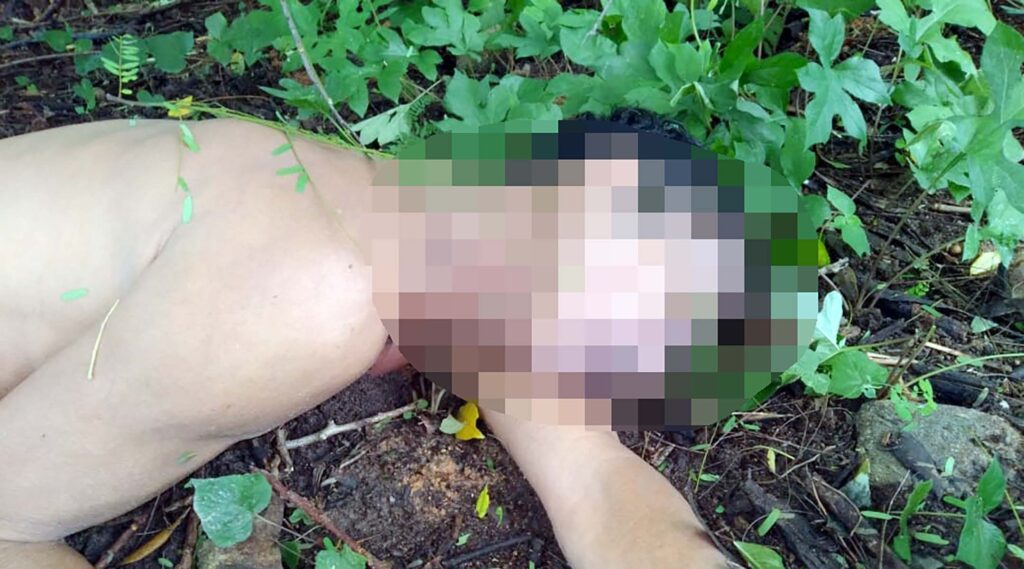 ROJA ASÍ FUE ENCONTRADO EL CUERPO