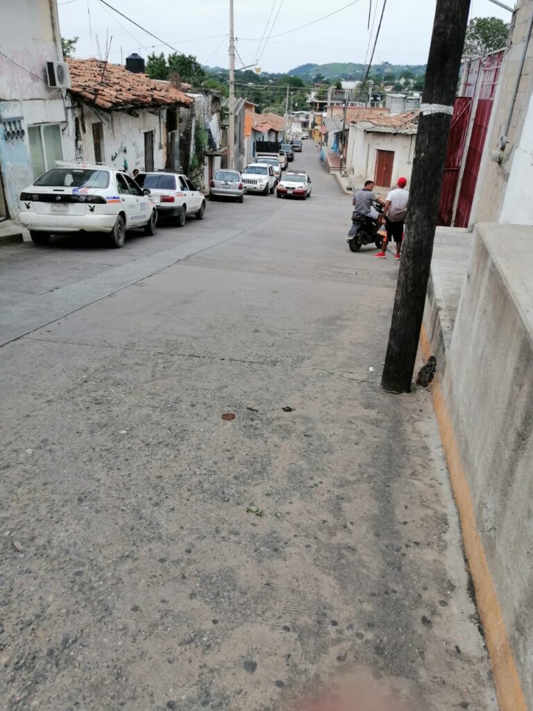 ROJA La calle Ignacio Allende en donde se registro el ataque a la joven