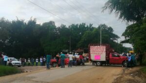 SAN LUIS EL BLOQUEO DURANTE EL DIA