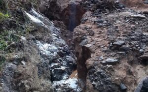 Xochis Los caminos se encuentran dañados por las lluvias, indicaron (4)