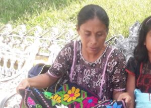 Invidente en el zócalo